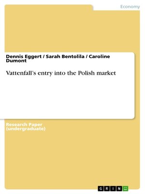 cover image of Vattenfall's entry into the Polish market